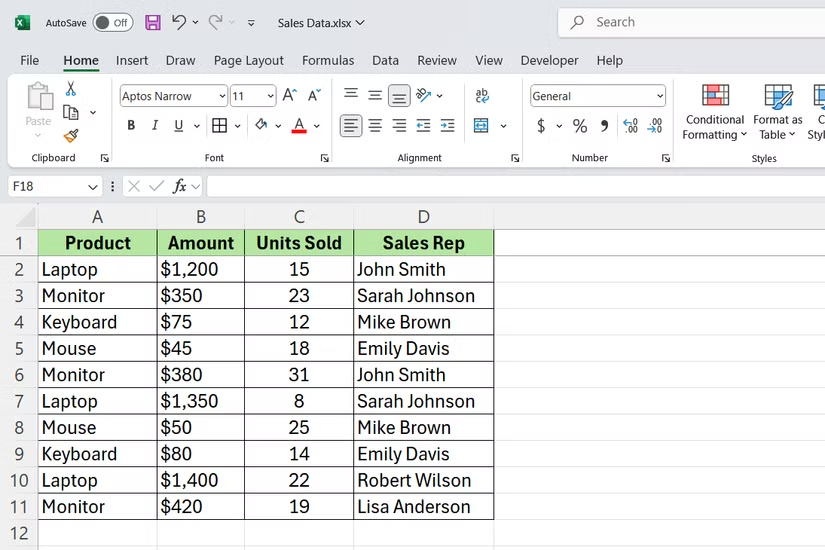 MAP function in Excel Picture 1