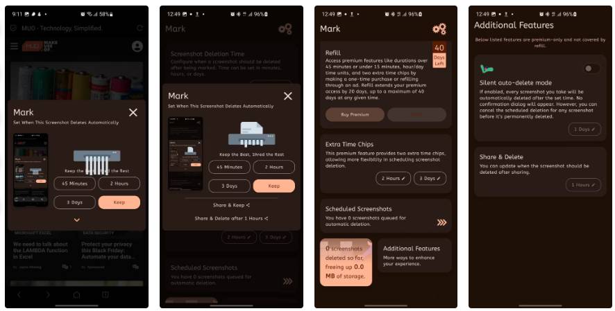 Mark - Application to help process and organize screenshots neatly Picture 2