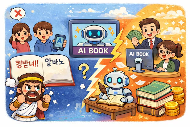 Massive AI-powered publishing in South Korea sparks controversy: Quality, circulation, and the future of the book industry. Picture 1