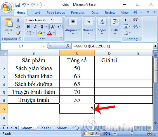 Match function in Excel: How to use the Match function with examples Picture 14