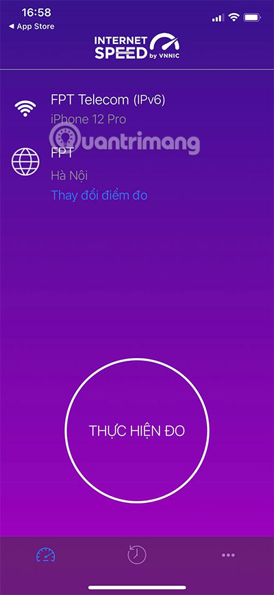 Picture 2 of Measure your network speed with i-SPEED by VNNIC.