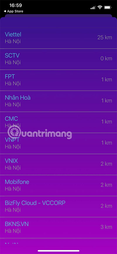 Picture 3 of Measure your network speed with i-SPEED by VNNIC.