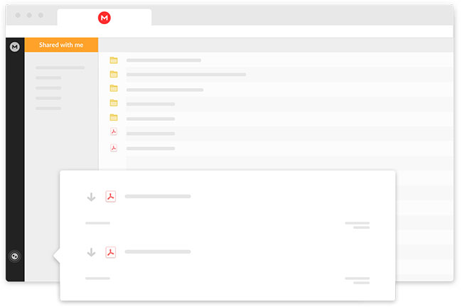 MEGA - Free data storage service Picture 1