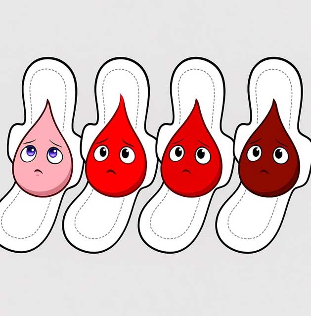 What does the color of your menstrual blood tell you about your health? Picture 3