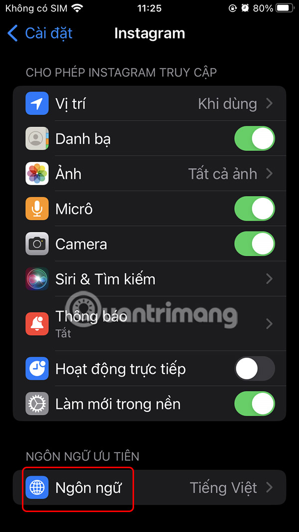 images 7 of Mẹo đổi ngôn ngữ cho từng ứng dụng trên iPhone