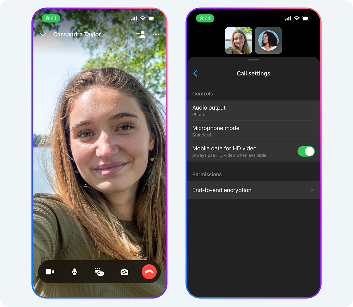Meta adds AI wallpapers, HD resolution, and more to Messenger video call experience Picture 1