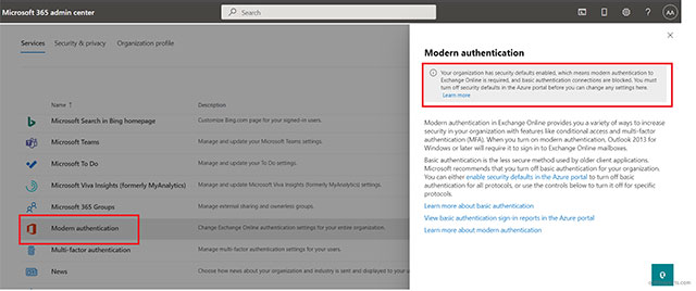 Microsoft 365 is about to disable outdated file access authentication protocols Picture 1