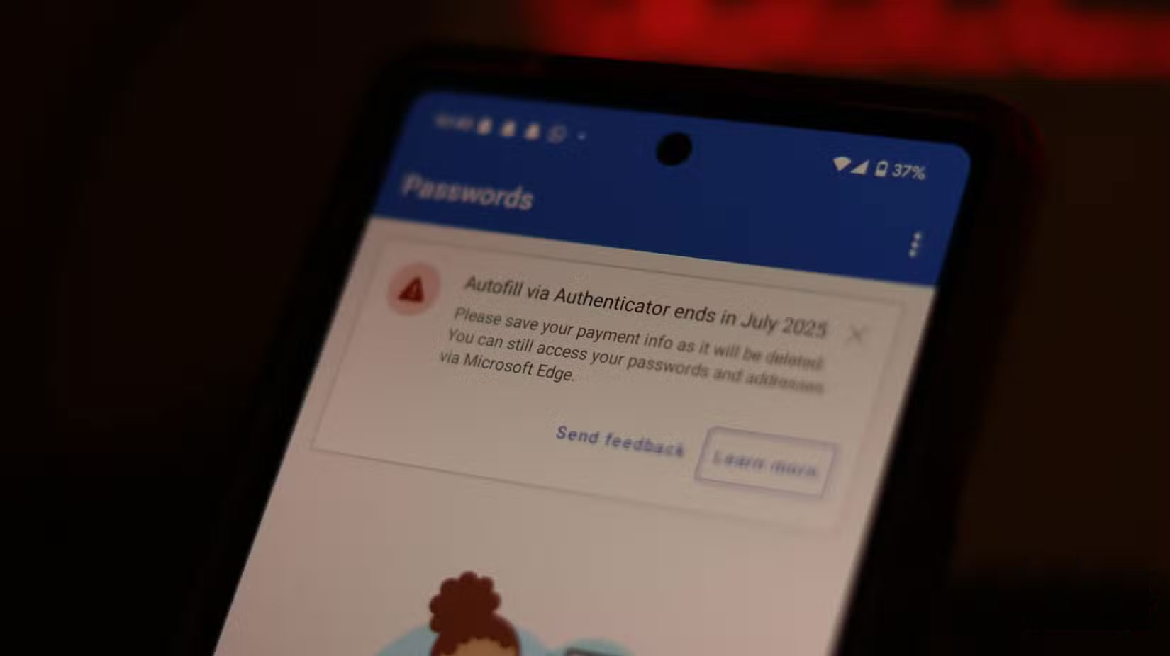 Microsoft Authenticator no longer saves your passwords: Export them now! Picture 1