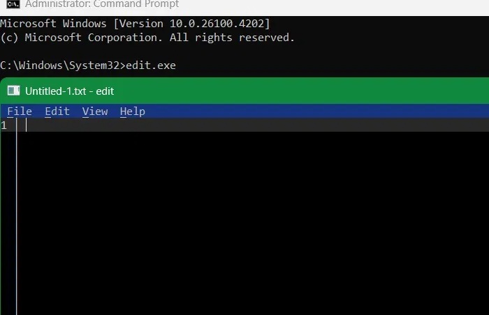 Microsoft Edit is the Command Prompt editor you've been waiting for. Picture 6