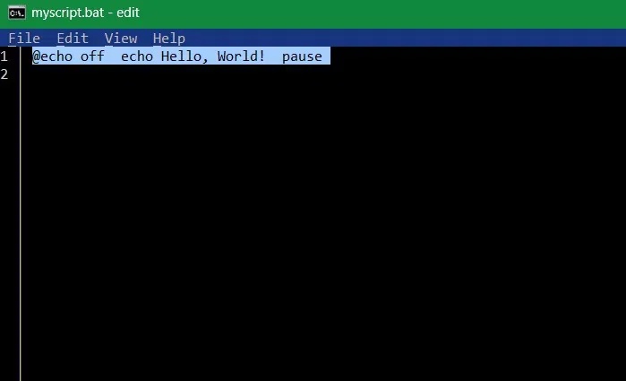 Microsoft Edit is the Command Prompt editor you've been waiting for. Picture 8