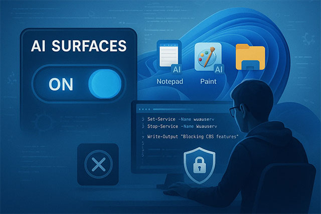 Picture 1 of Microsoft may remove unnecessary AI features from Windows 11 following negative feedback from the community.