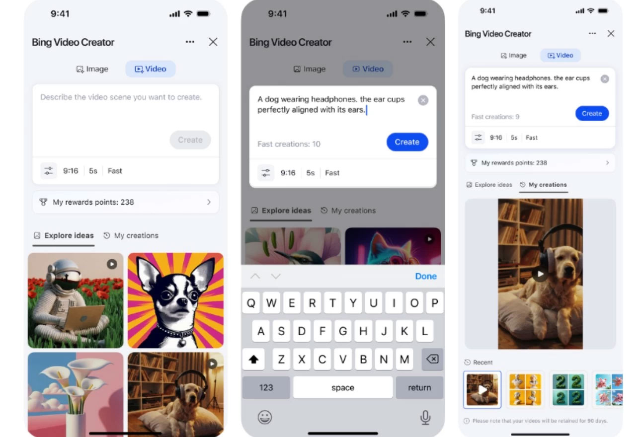 Microsoft Offers AI Video Creation Tool for Free with Bing Video Creator Picture 1