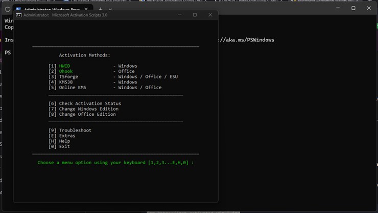 Microsoft turns a blind eye to the tool that activates all versions of Windows and Office Picture 2