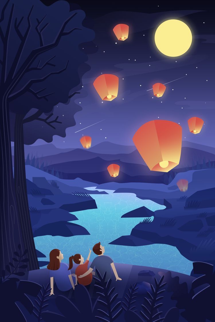 Picture 22 of Mid-Autumn Festival phone wallpapers, Mid-Autumn Festival phone background images