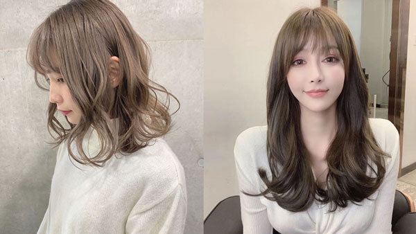 Picture 3 of These milk tea hair dye colors are beautiful, elegant, and flattering to the skin.