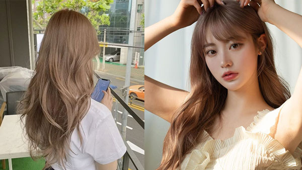 Picture 4 of These milk tea hair dye colors are beautiful, elegant, and flattering to the skin.