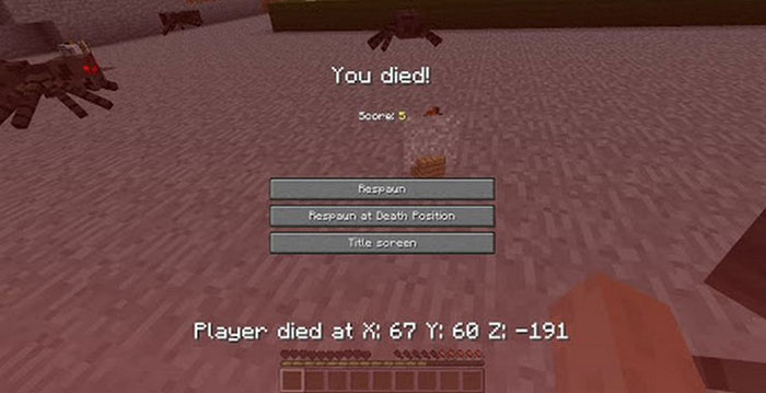 images 5 of Minecraft: How to collect items after dying