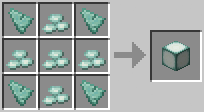 Minecraft recipes to make basic items, food, tools, protective gear, wool, dyes Picture 132