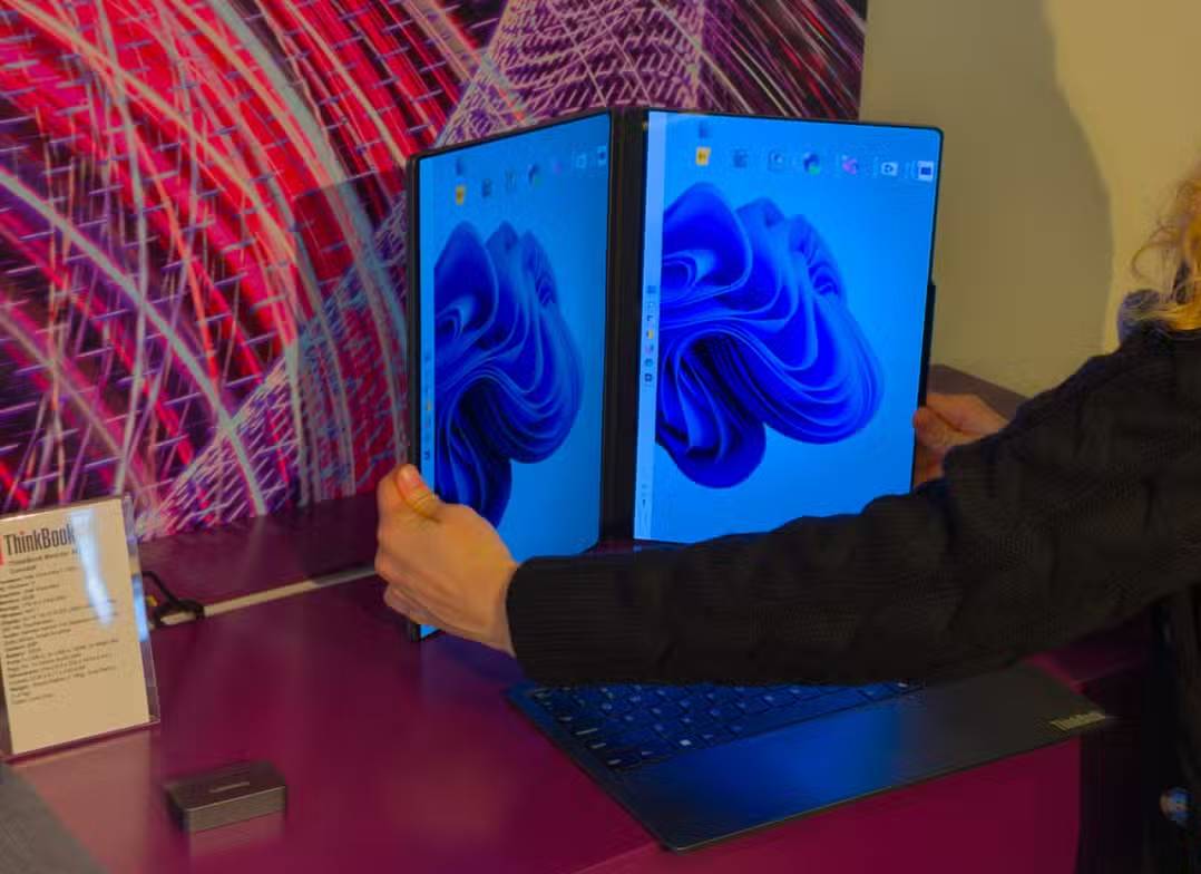 Lenovo's modular design concept is the dream dual-screen laptop for many people. Picture 3