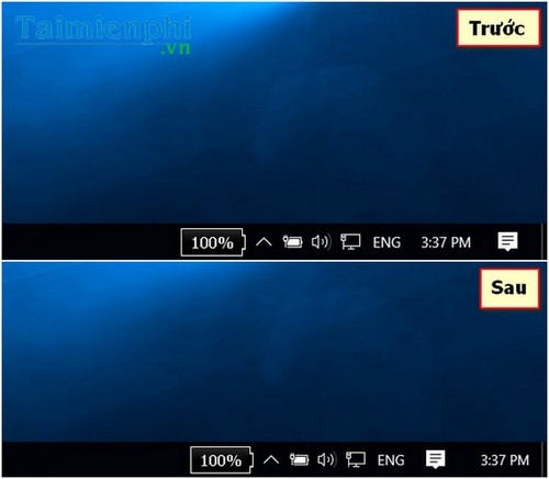 Picture 4 of Move the clock to the end of the Taskbar on Windows 10.