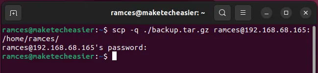Moving files between Linux systems with SCP Picture 18