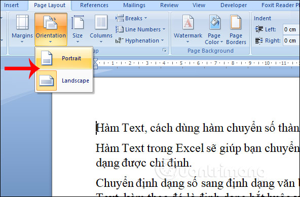 Picture 1 of MS Word - Lesson 11: Formatting Word Pages