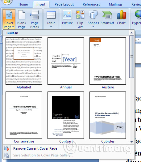 Picture 9 of MS Word - Lesson 11: Formatting Word Pages