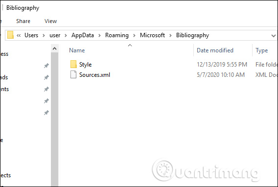 Picture 10 of MS Word - Lesson 16: Adding Citations and Creating a Citation Folder