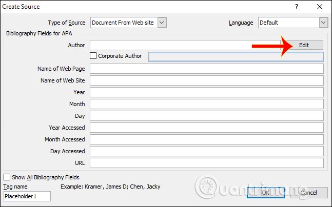 Picture 2 of MS Word - Lesson 16: Adding Citations and Creating a Citation Folder