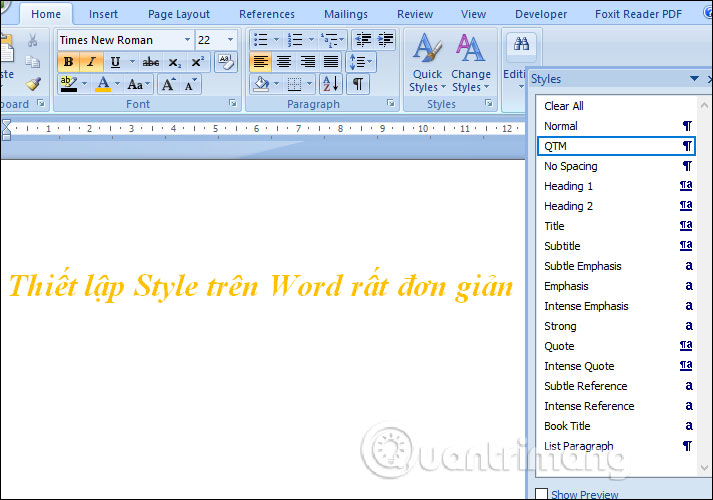 Picture 10 of MS Word - Lesson 7: How to Use Styles