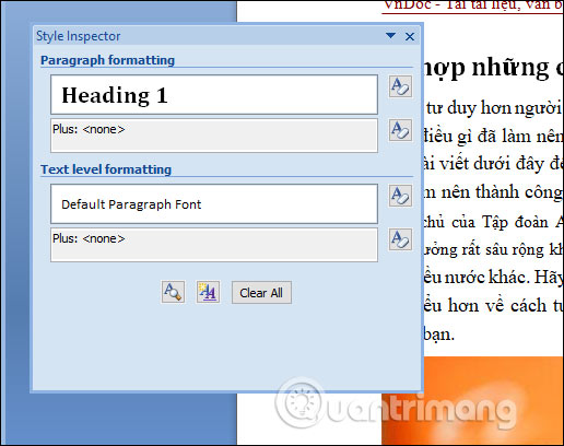 Picture 12 of MS Word - Lesson 7: How to Use Styles