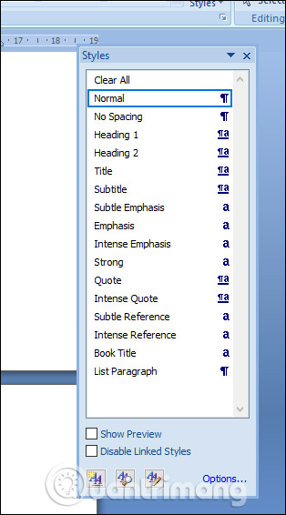 Picture 2 of MS Word - Lesson 7: How to Use Styles