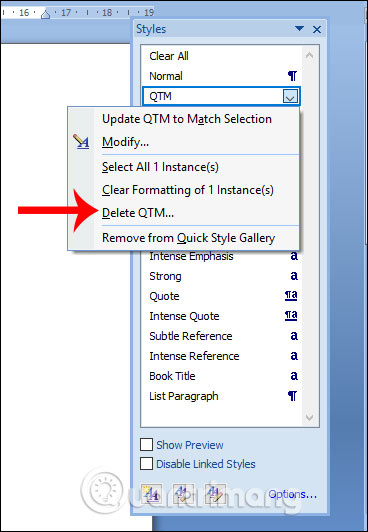 Picture 9 of MS Word - Lesson 7: How to Use Styles