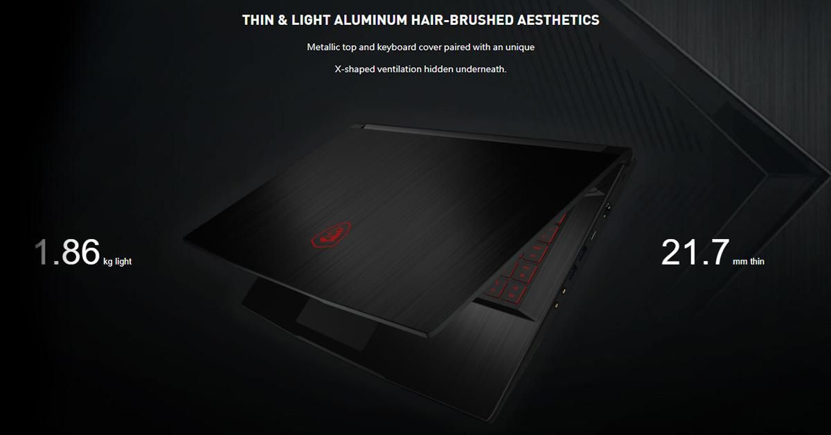 MSI GF Series Laptop - Exquisite design - Optimal performance Picture 9