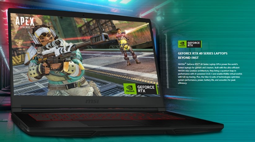 MSI Thin GF63 12VE 460VN - Compact and powerful for entertainment needs Picture 2