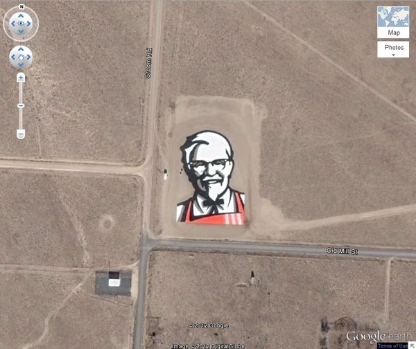 Picture 19 of Mysterious and strange places appearing on Google Earth are astonishing people.