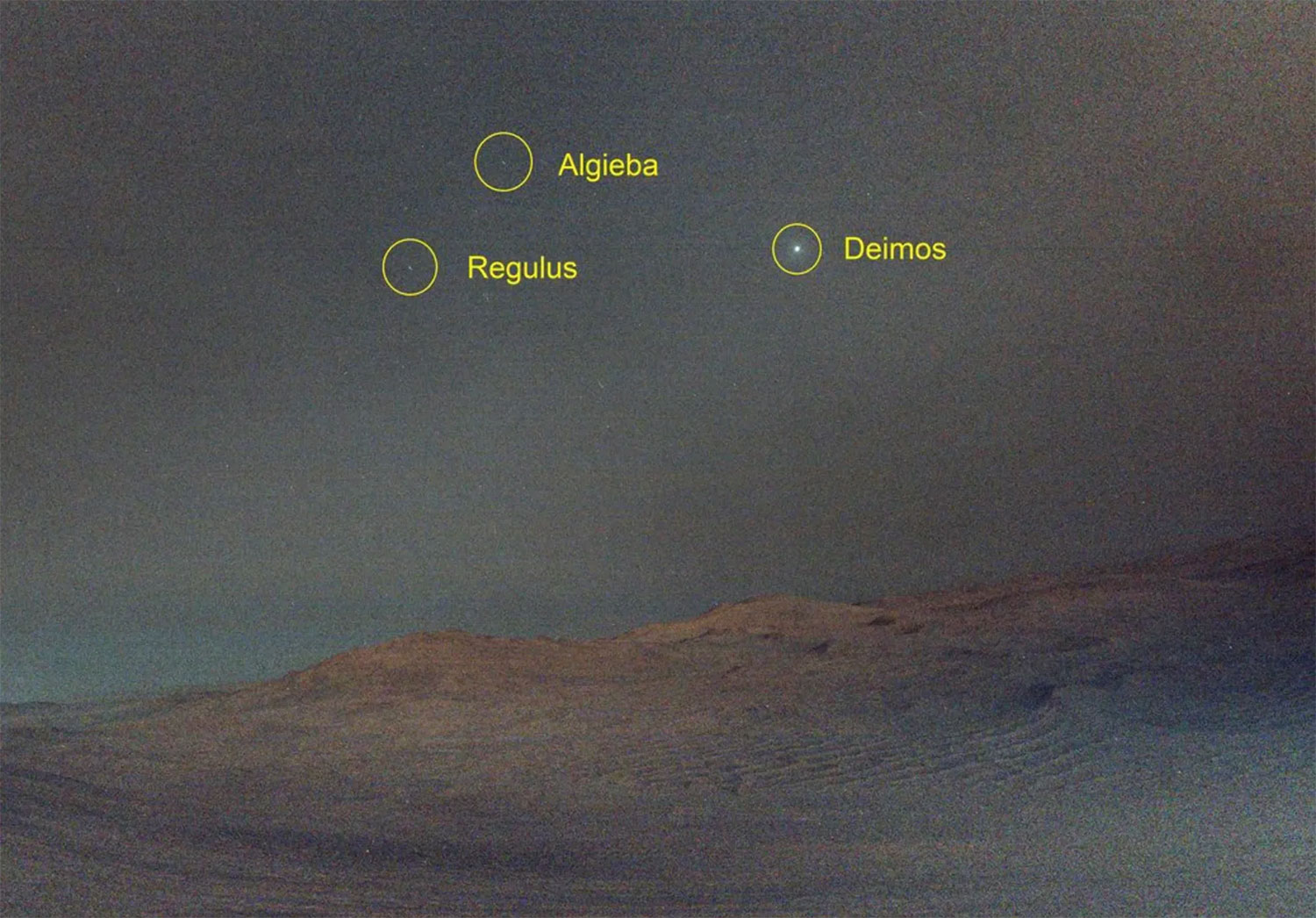 NASA rover shares stunning images of Mars' moon Deimos Picture 1