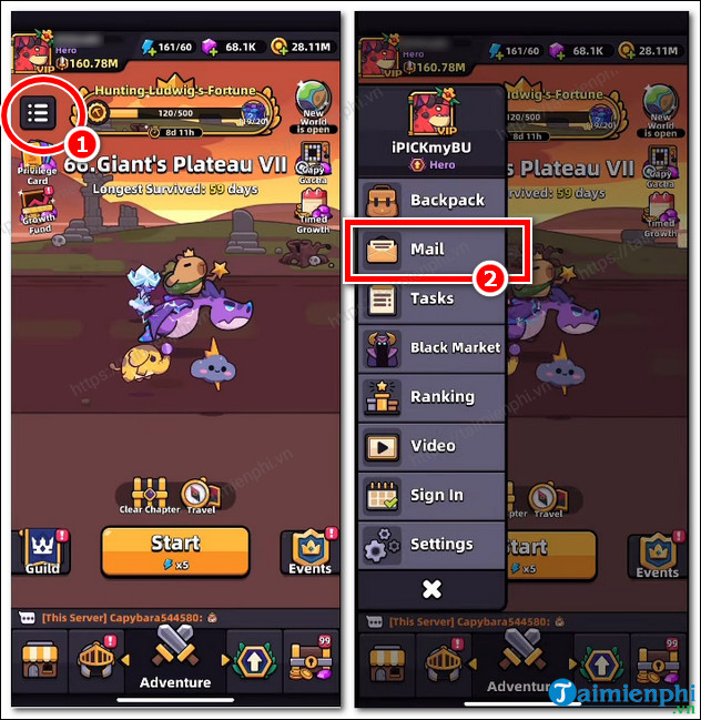 New Capybara Go Code Get Gem, Pet Egg, Stamina, Gold Picture 5