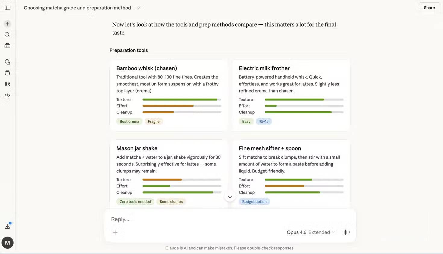 The new Claude Interactive Visuals is the best feature the app has ever had. Picture 12