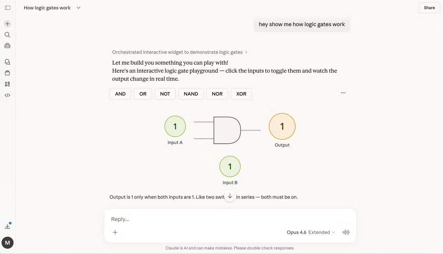The new Claude Interactive Visuals is the best feature the app has ever had. Picture 5