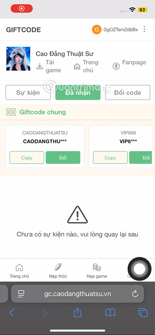 Latest Code for College of Warlocks and how to enter the code Picture 1