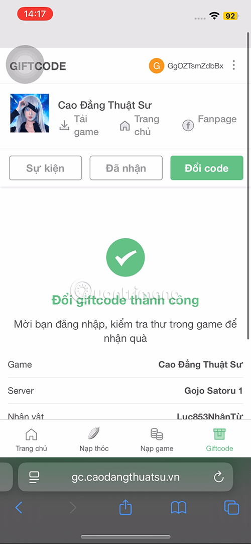 Latest Code for College of Warlocks and how to enter the code Picture 3