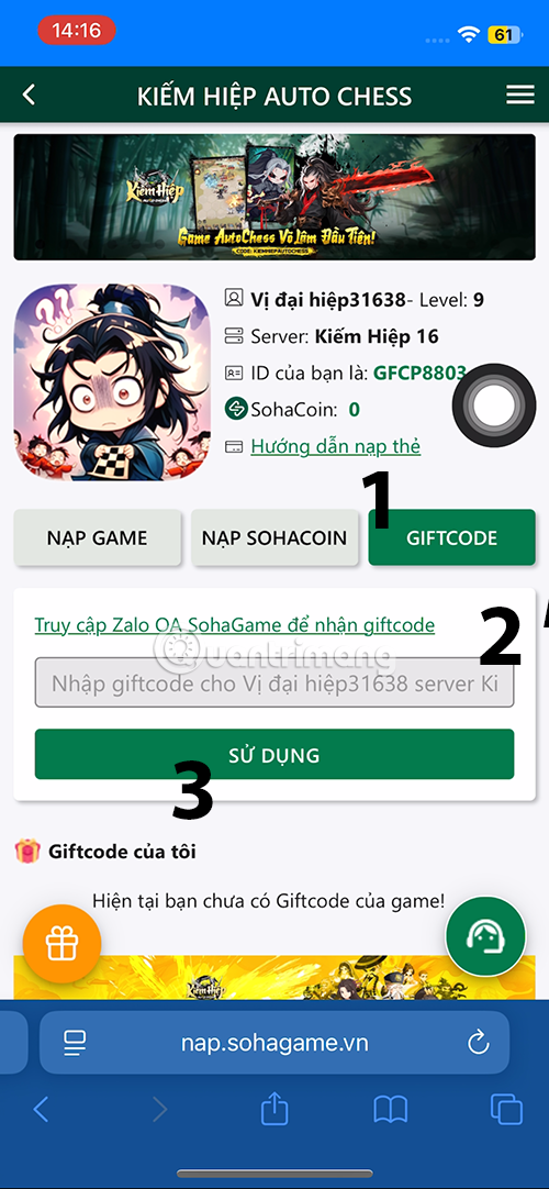 Latest Code for Swordplay Auto Chess and how to redeem code Picture 2