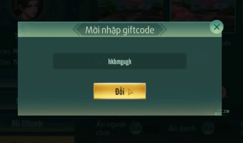 Latest Code of Ngạo Thế Phi Tiên and how to redeem code Picture 3