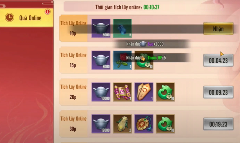 Latest Code of Ngạo Thế Phi Tiên and how to redeem code Picture 4