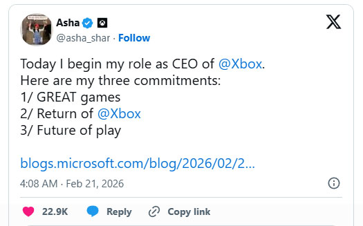 Microsoft's new gaming leader makes bold commitments regarding AI in the gaming industry. Picture 2