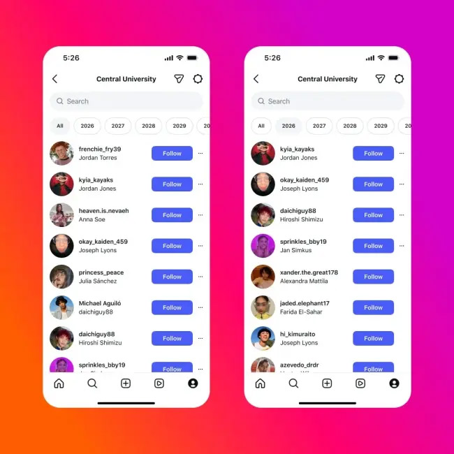 Instagram's New Feature Helps You Find College Friends Quickly Picture 2