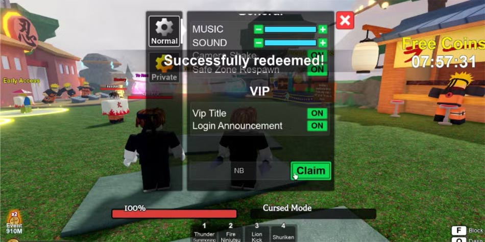 Latest Ninja Battlegrounds Codes and How to Redeem Picture 3