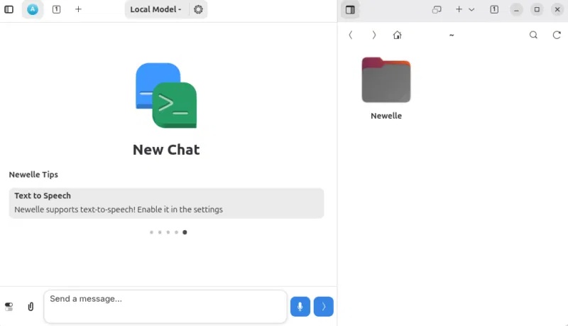 Newelle: AI assistant makes Linux desktops smarter. Picture 1