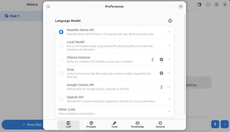 Newelle: AI assistant makes Linux desktops smarter. Picture 2